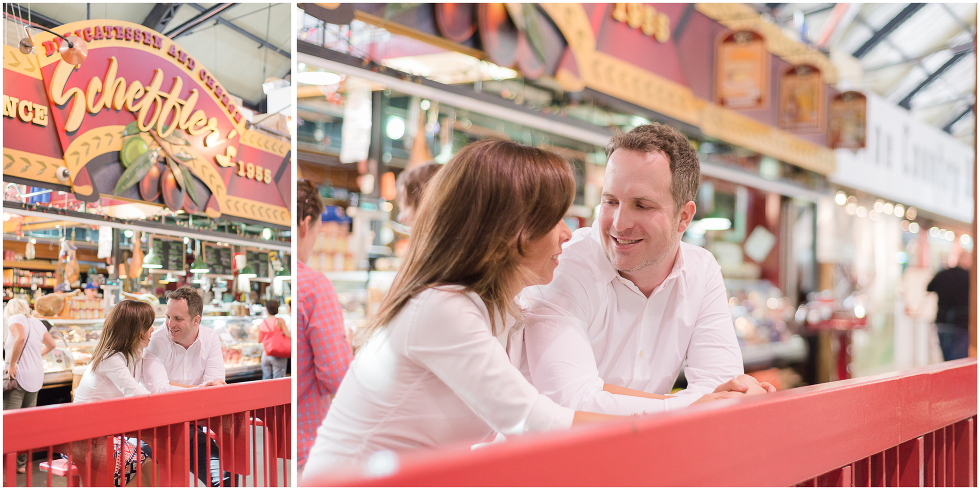 St. Lawrence Market Engagement Session, Old Town Toronto, Gillian Foster Photography