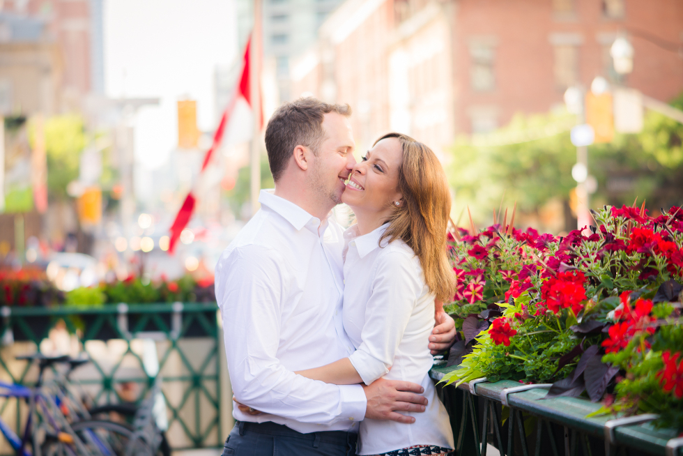 St. Lawrence Market Engagement Session, Old Town Toronto, Gillian Foster Photography