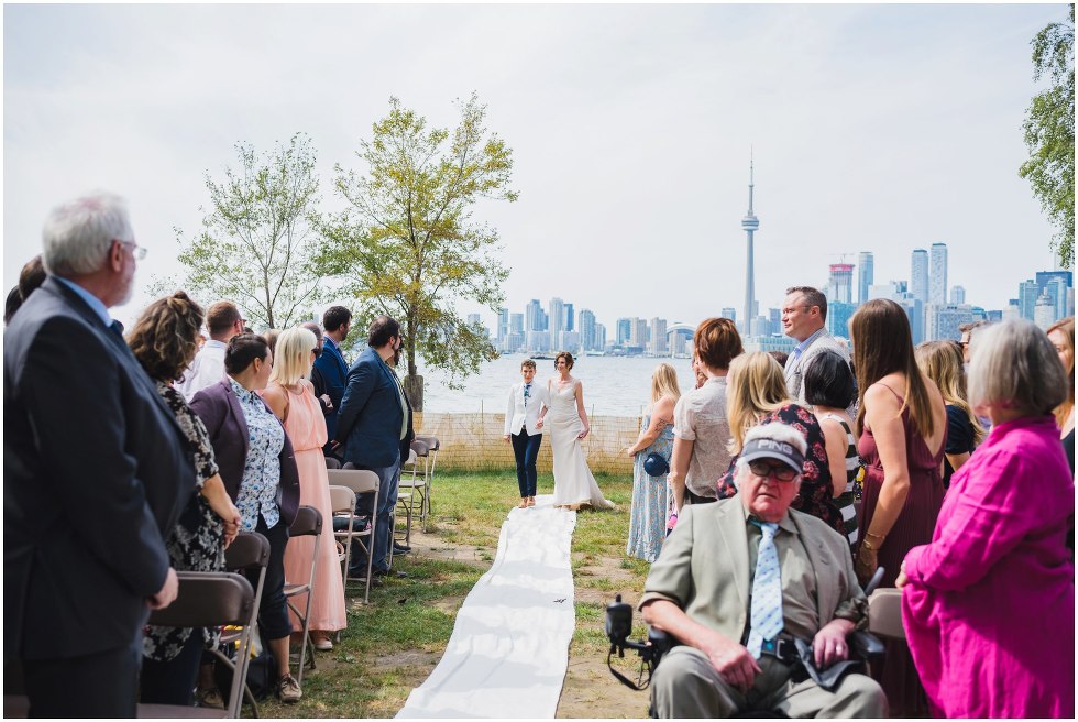 Toronto Island wedding photographer