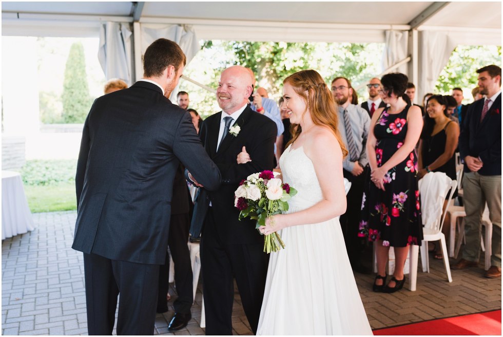 Royal botanical gardens wedding