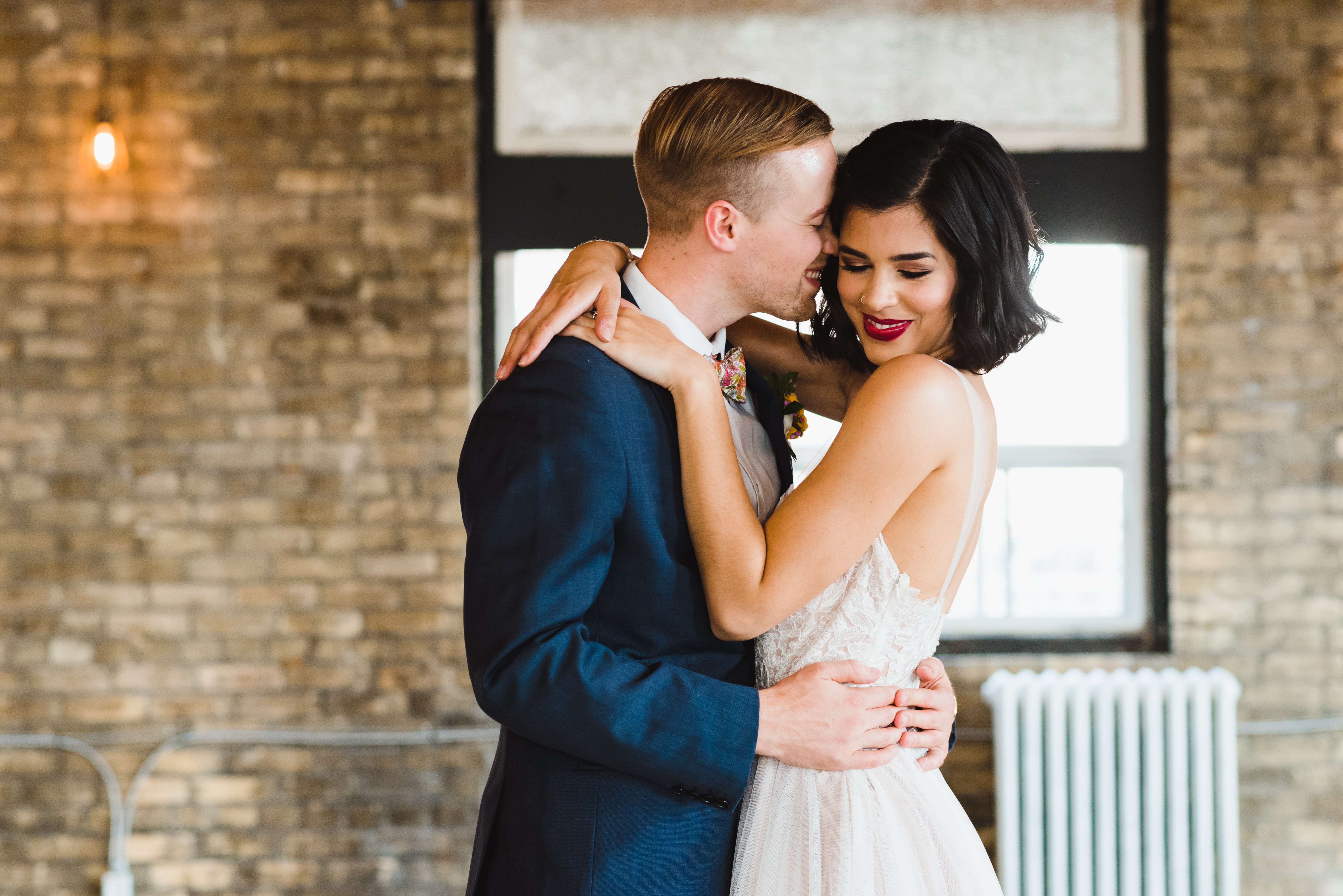 bride and groom dancing Jam Factory wedding Toronto Gillian Foster