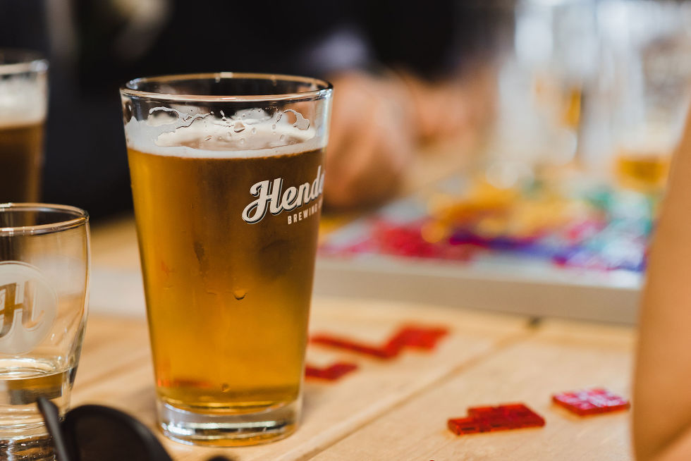 pint of beer at Henderson