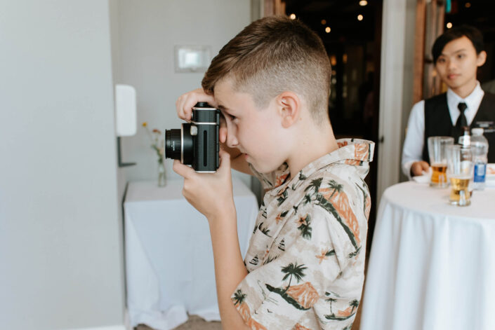 guest with camera