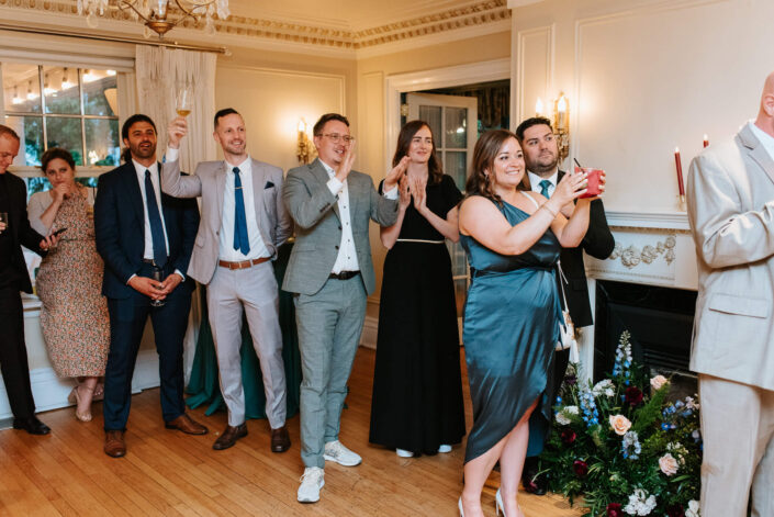 wedding guests