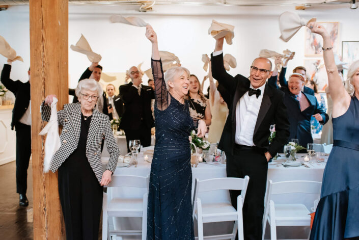 wedding guests